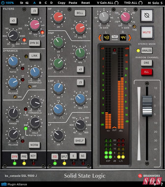 Brainworx modella SSL 9k