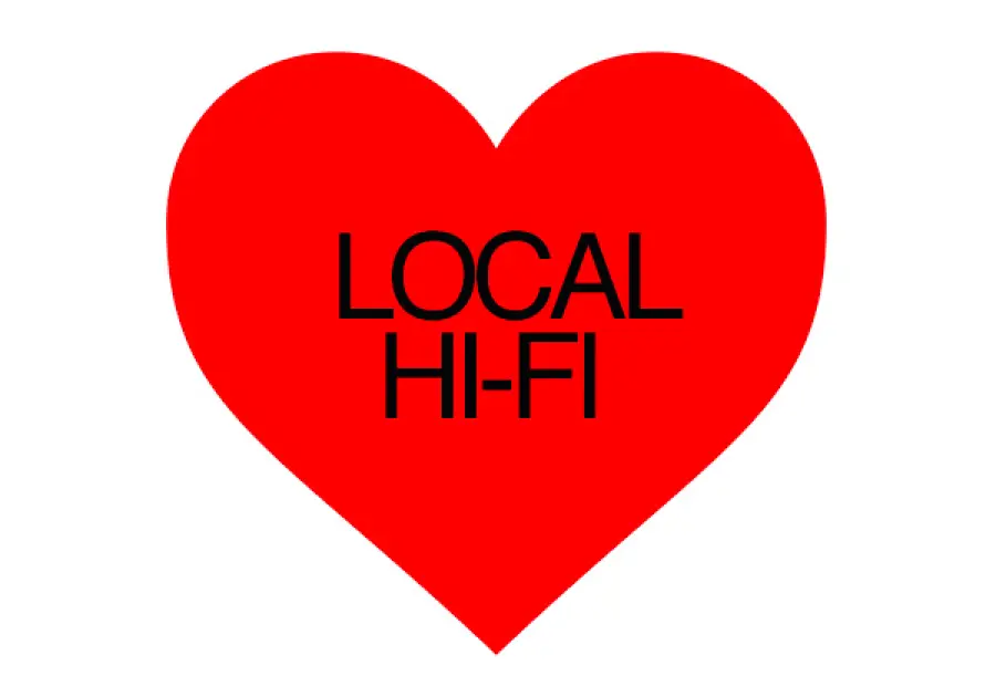 Hi-Fi e negozio di dischi Heart - Support Your Local