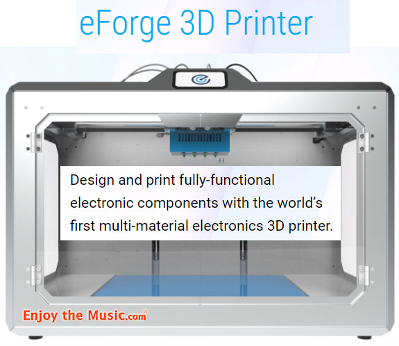 Stampante elettronica Alchemy eForge 3D per elettronica