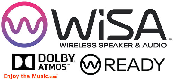 WiSA supporta Dolby Atmos audio ad alta risoluzione a 24 bit / 96kHz