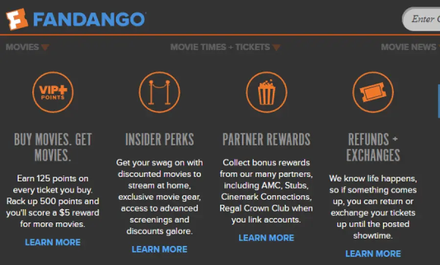 Fandango annuncia i rimborsi dei biglietti per i film, offre crediti in streaming