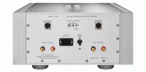Amplificatore stereo progressivo Dan D'Agostino Master Audio Systems