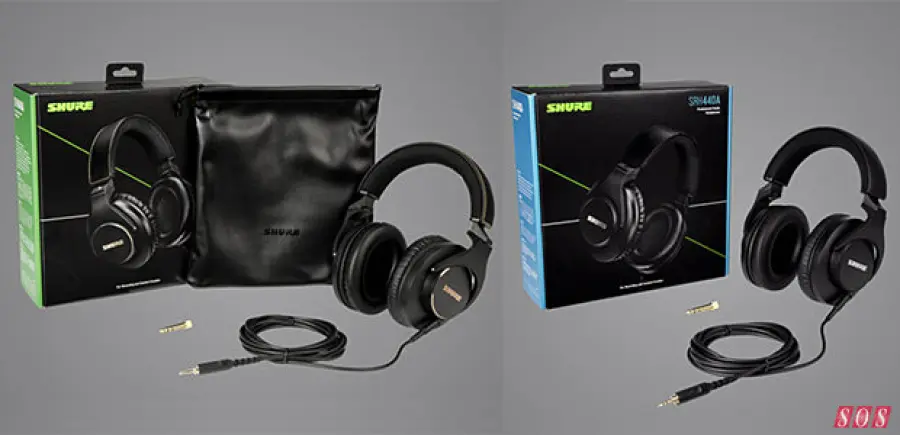 Cuffie Shure SRH aggiornate