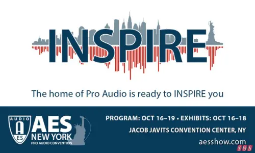 Non dimenticare: The AES Show, New York, 16-18 ottobre