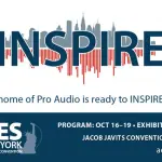 Non dimenticare: The AES Show, New York, 16-18 ottobre
