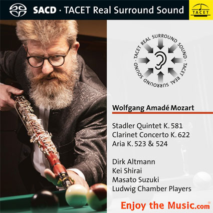 TACET rilascia Wolfgang Amadé Mozart Hybrid SACD