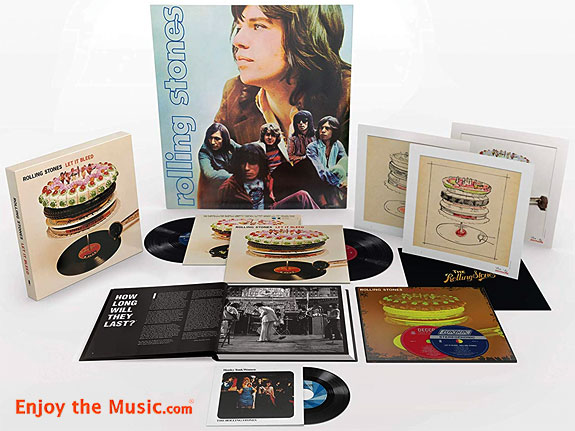 Set di scatole Deluxe LP / CD in vinile Let It Bleed dei Rolling Stones
