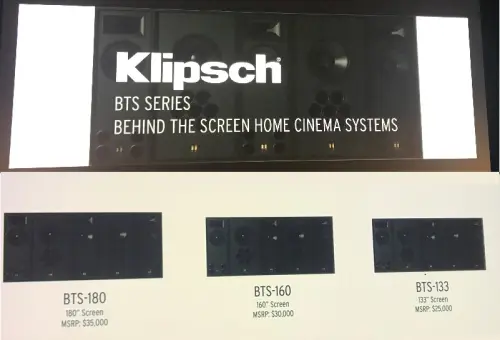 Klipsch lancia Behind the Screen Pro Cinema Home