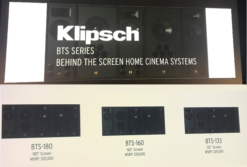 Klipsch lancia Behind the Screen Pro Cinema Home