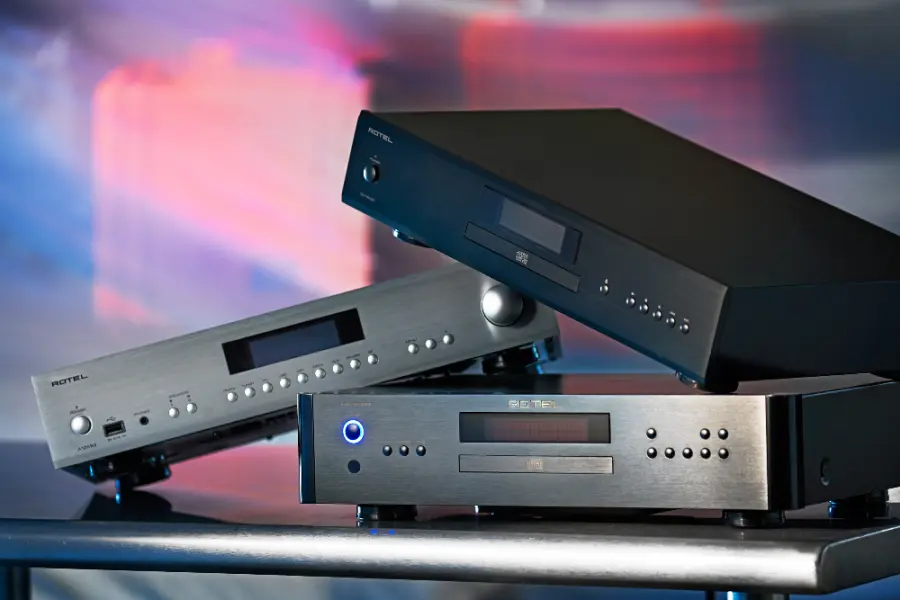 Rotel A12MKII, CD14MKII e RCD-1572MKII
