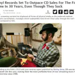 Post di ZeroHedge sui CD che superano i vinili