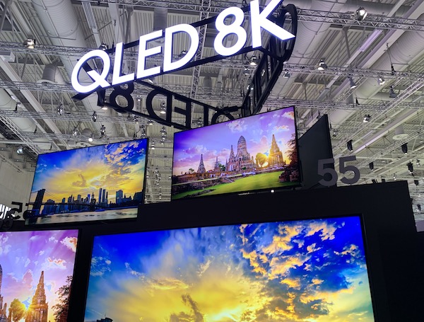 Samsung fa la sua custodia per 8K all'IFA 2019