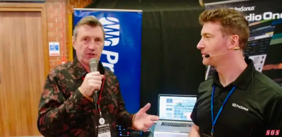 SynthFest UK - PreSonus presenta interfacce accoppiate in CC