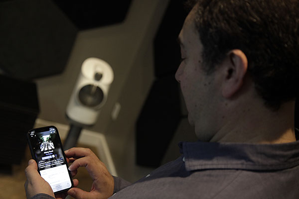 Streaming audio del computer - Una demo wireless presso il Centro Hi-Fi