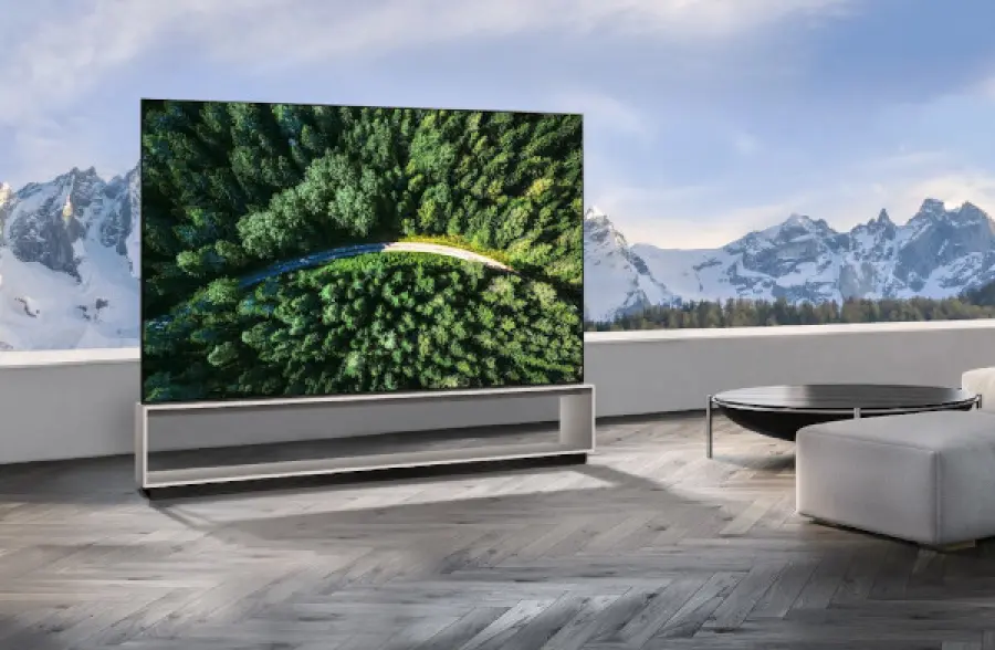 LG inizierà il lancio mondiale di TV OLED 8K