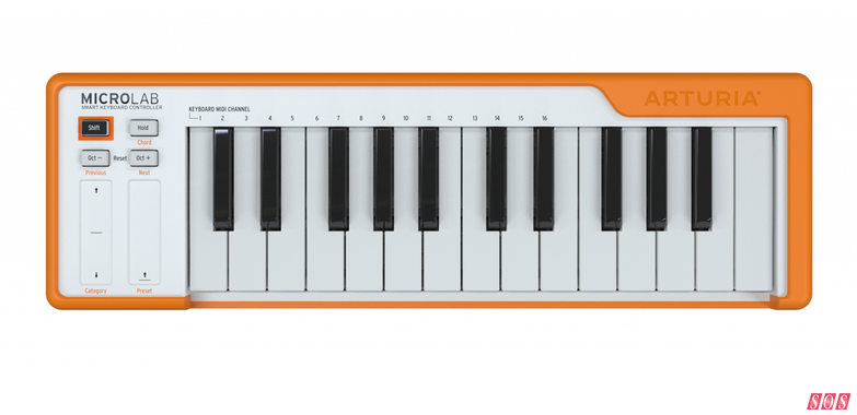 Arturia porta un nuovo microcontrollore a 25 tasti