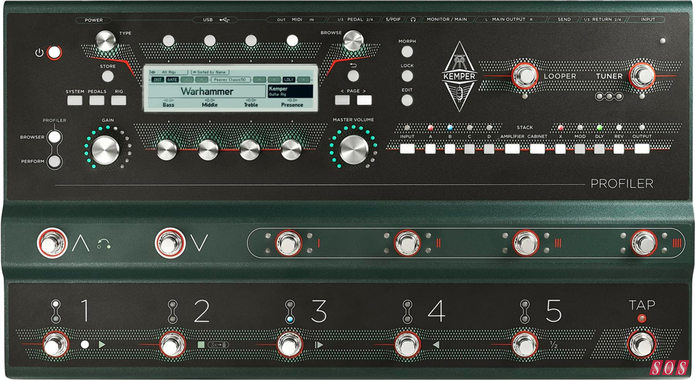 Kemper Profiler sale sul palco
