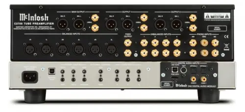 McIntosh annuncia il preamplificatore a tubo per vuoto C2700