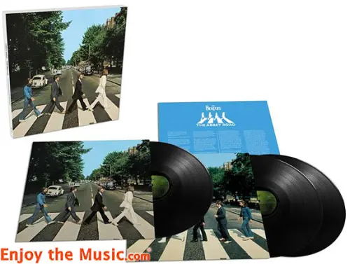 Set di tre scatole LP The Beatles Abbey Road Deluxe
