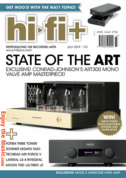 Hi-Fi + Rivista audio high-end di luglio 2019