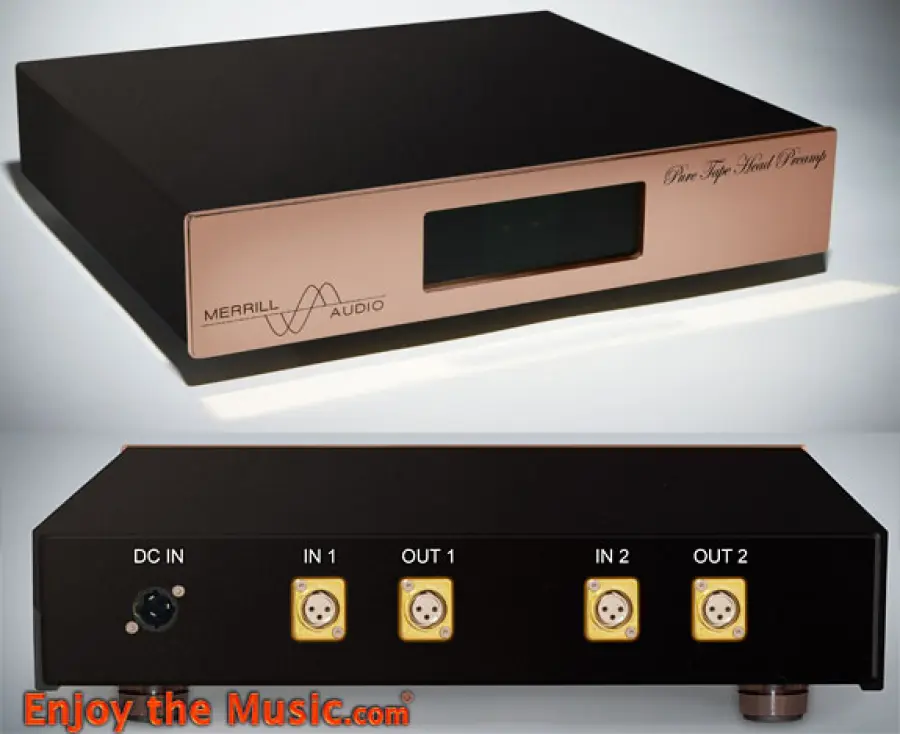 Preamplificatore per testine di bobine Merrill Audio PURE per bobine Reel-To