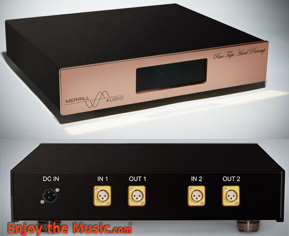Preamplificatore per testine di bobine Merrill Audio PURE per bobine Reel-To