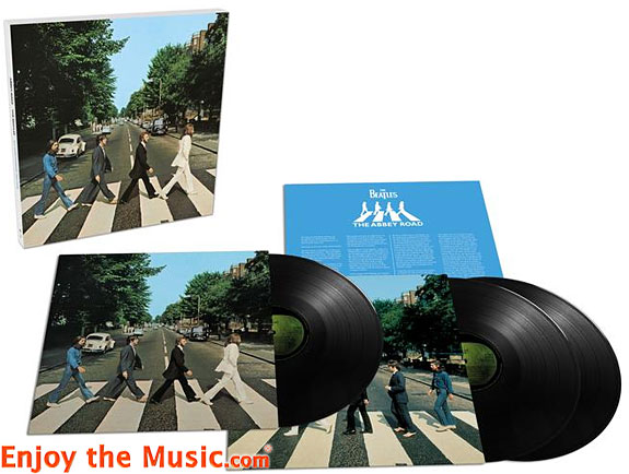 Set di tre scatole LP The Beatles Abbey Road Deluxe