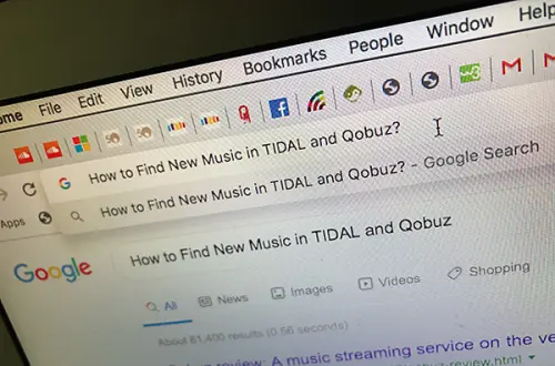 Come trovare nuova musica in TIDAL e Qobuz o su Internet