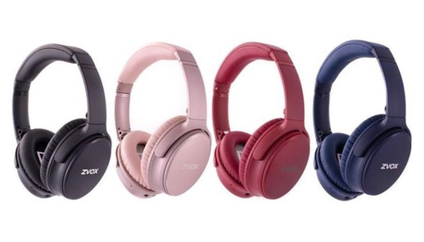 Zvox porta AccuVoice Tech a $ 150 Cuffie senza fili a cancellazione di rumore
