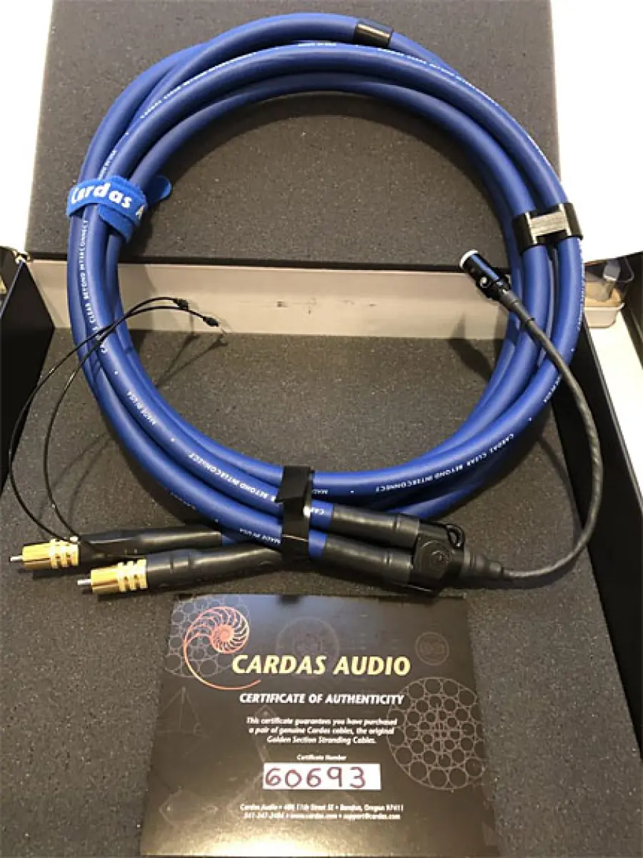 RECENSIONE: Cavo Phono Cardas Audio Clear Beyond XL