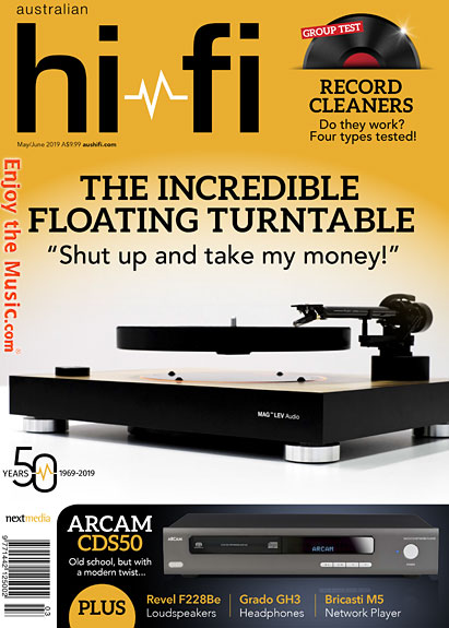 Notizie e recensioni high-end hi-fi australiani maggio / giugno 2019