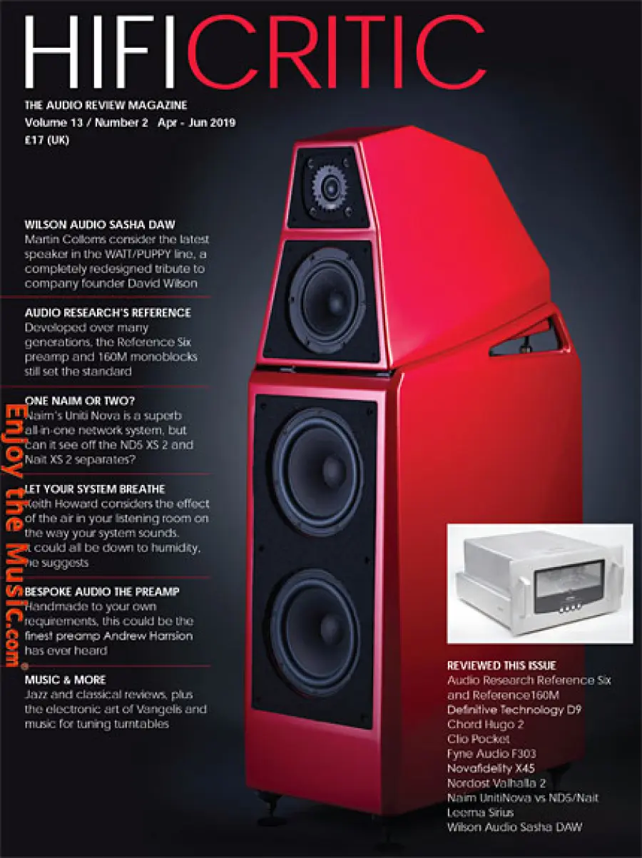 L'ultimo numero di HIFICRITIC offre spettacoli e recensioni