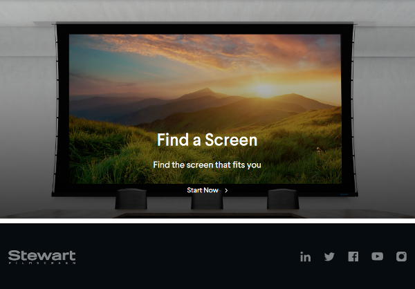 Stewart Filmscreen ottimizza la selezione delle schermate