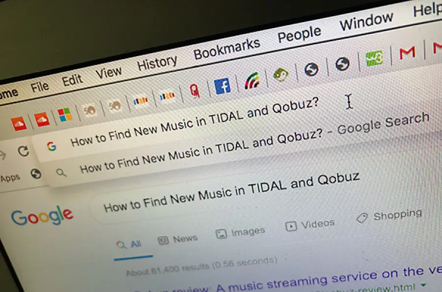 Come trovare nuova musica in TIDAL e Qobuz o su Internet