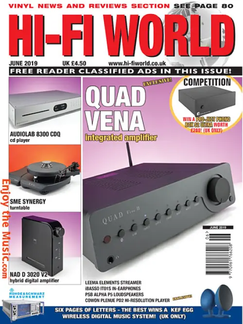 Hi-Fi World July offre recensioni e pensieri