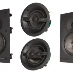 La triade copre le basi con diffusori a parete / soffitto