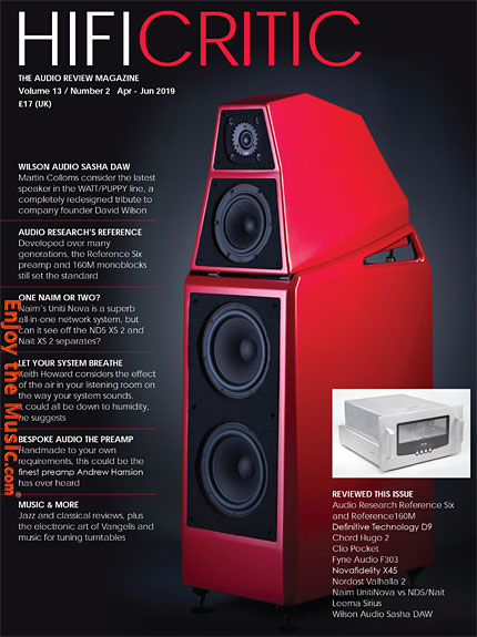 L'ultimo numero di HIFICRITIC offre spettacoli e recensioni