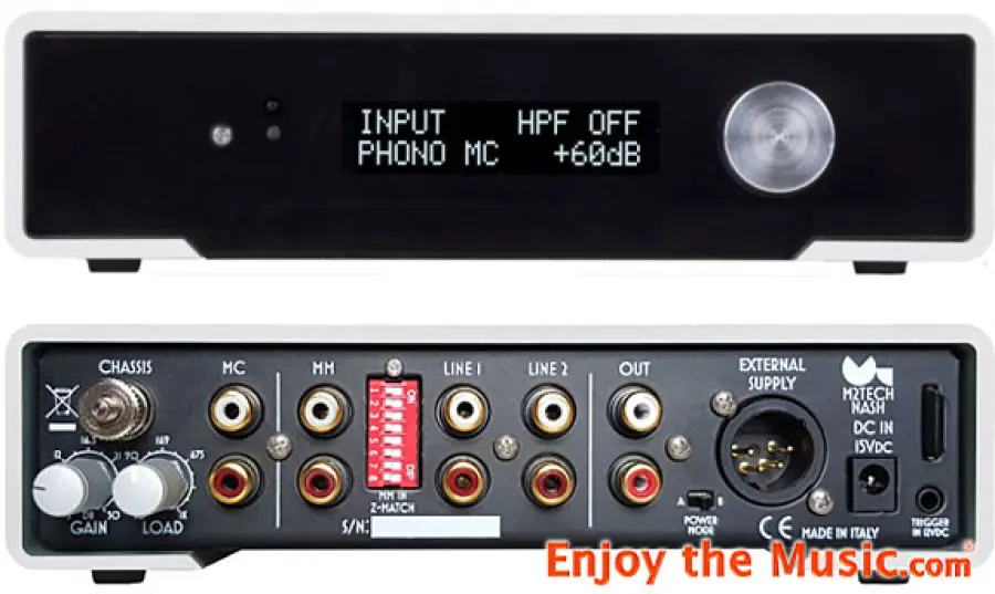 M2Tech Nash Phono Pre e Joplin MKIII ADC / Phono