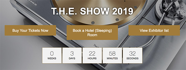 Dirigendosi verso T.H.E. Mostra 2019 a Los Angeles