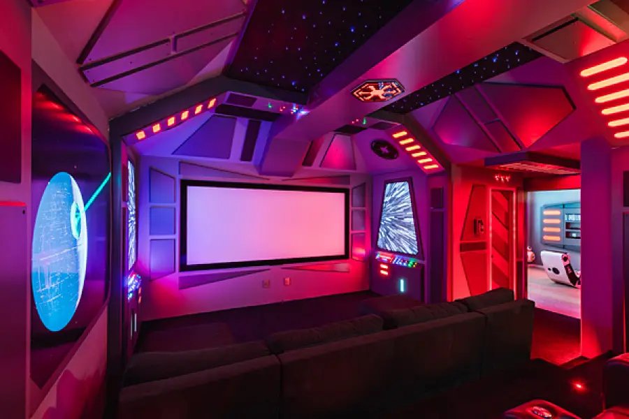 Star Wars: un'avventura home theater