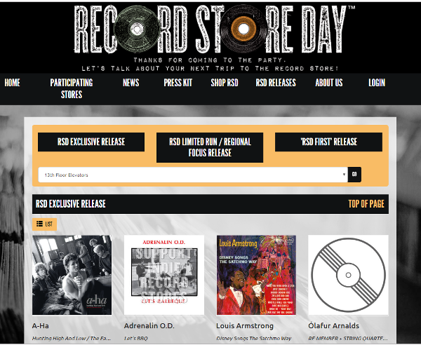 Releases di Store Store Day per placare la tua sete vinilica