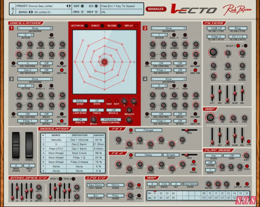 I plug-in Vecto escono da Reason
