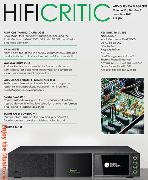 COMUNICATO STAMPA: HIFICRITIC celebra una partnership decennale con Enjoy the Music.com