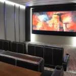 L'eccellenza di Seymour-Screen presenta il sistema di mascheratura per proiezione a proiezione 'Budget'