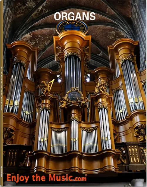 Copertina a mano di Erbauliche. Copertina per organo