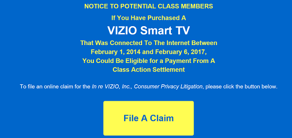 Vizio vuole darti $$$