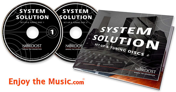 Dischi di configurazione e regolazione della soluzione di sistema Nordost