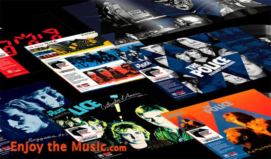 The Police Release Six Vinyl LP Set di scatole