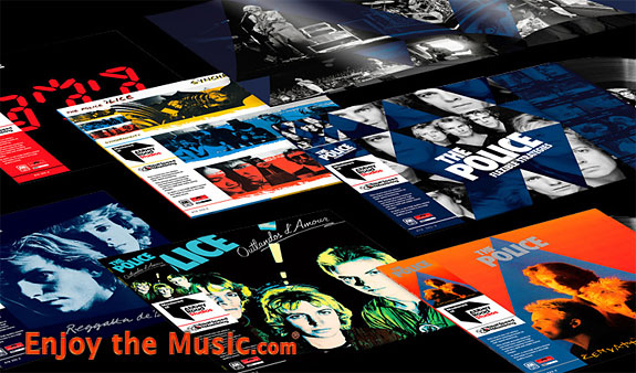 The Police Release Six Vinyl LP Set di scatole