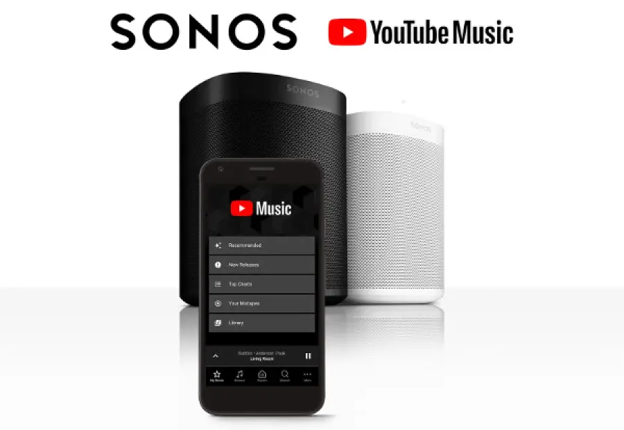 YouTube Music ora disponibile su Sonos